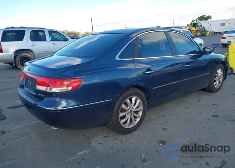2006 Hyundai Azera Limited/Se z USA, uszkodzony, nr VIN KMHFC46F96A104005
